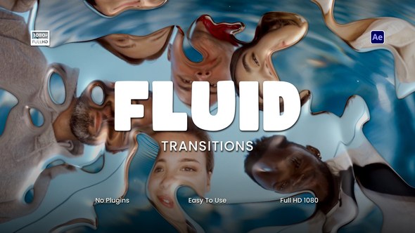 Videohive Fluid Transitions 58653154 Elements template preview