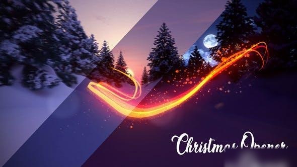 Videohive Christmas Opener (3 versions) Openers template preview