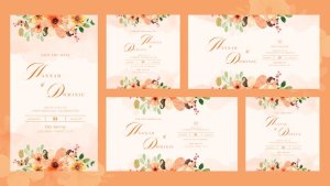 Videohive Joy Wedding Invitation Openers template preview