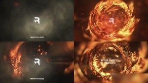 Videohive Fire Logo Intro 38109708 Logo Stings template preview