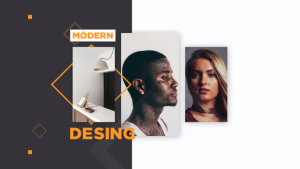 The Slideshow Video Displays template preview