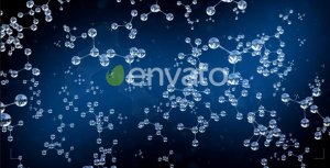 Videohive Molecule Reveal Logo Stings template preview