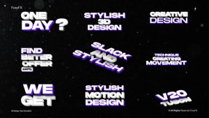 Videohive Text Animation // After Effects 56449826 Titles template preview