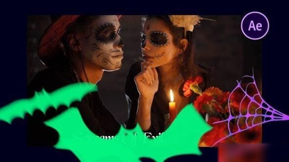 Videohive Happy Halloween Party Opener Openers template preview