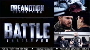 Videohive Action Trailer (BATTLE) Openers template preview