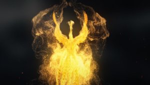 Videohive Flying Phoenix Logo Reveal Logo Stings template preview