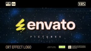 Videohive Vintage VHS Logo Logo Stings template preview