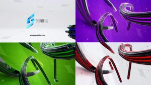 Videohive Digital Lines Unveil Logo Stings template preview