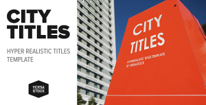 Videohive City Titles | Realistic Titles Opener Openers template preview