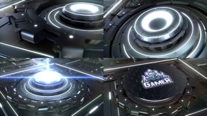 Videohive Techno Gaming Intro Logo Reveal Logo Stings template preview