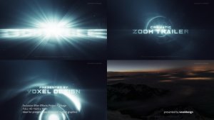 Videohive ZOOM Cinematic Trailer Titles template preview