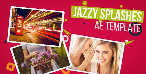 Videohive Jazzy Splashes (Opener) Openers template preview