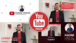 Youtube Pack Video Displays template preview