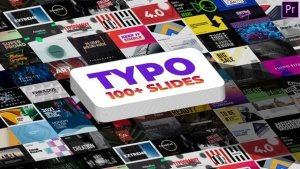 Typography | MOGRTs Video Displays template preview