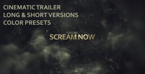 Videohive Evil Dead Trailer Video Displays template preview