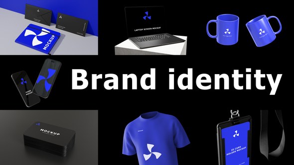 Videohive Brand Identity Mockups Product Promo template preview