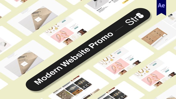 Videohive Modern Website Promo 58527504 Product Promo template preview