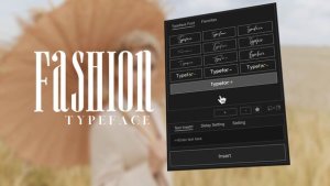 Videohive Animated Typeface - Fashion 01 Titles template preview