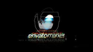 Videohive Elegant Glitch Logo Reveal 44878319 Logo Stings template preview