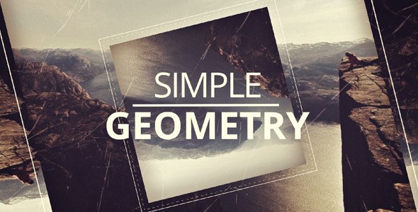 Videohive Simple Geometry Opener Openers template preview