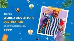 Videohive Travel And Adventure Slideshow 37246511 Openers template preview