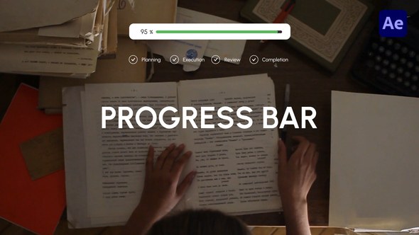 Videohive Progress Bar Infographics template preview