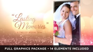 Lasting Memories Wedding Video Displays template preview