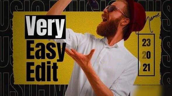 Videohive Music Opener 44173781 Openers template preview