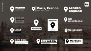 Videohive Location Titles v2.0 | AE Titles template preview