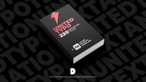 Videohive United Typo 220 Text Animation Titles template preview