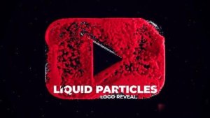 Videohive Youtube Liquid Particles Logo Logo Stings template preview