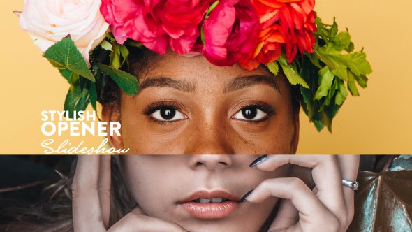 Videohive Stylish Opener I Slideshow Video Displays template preview