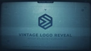 Videohive Techno Vintage Logo Logo Stings template preview