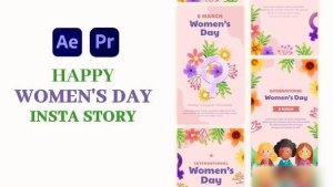 Videohive International Women Day Instagram Stories 56958778 Elements template preview