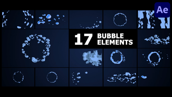 Videohive Bubble Elements for After Effects Elements template preview