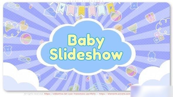 Videohive Baby Slideshow 42950351 Openers template preview