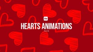 Videohive Heart Animations Pack Elements template preview
