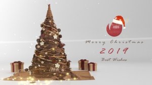 Videohive Christmas Tree Logo Reveal 22894122 Logo Stings template preview