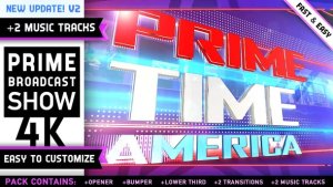 TV Show News Pack Video Displays template preview