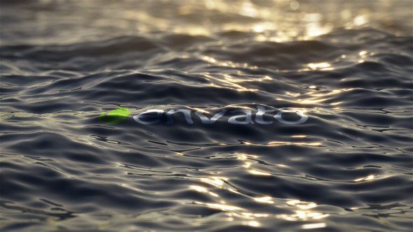 Videohive Ultra Realistic Ocean Logo Logo Stings template preview