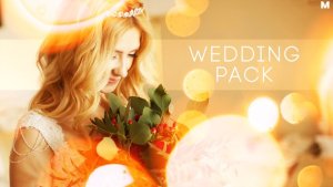 Wedding Titles Video Displays template preview