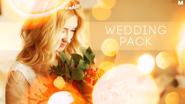 Wedding Titles Video Displays template preview