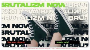Videohive Brutalizm Opener Titles template preview