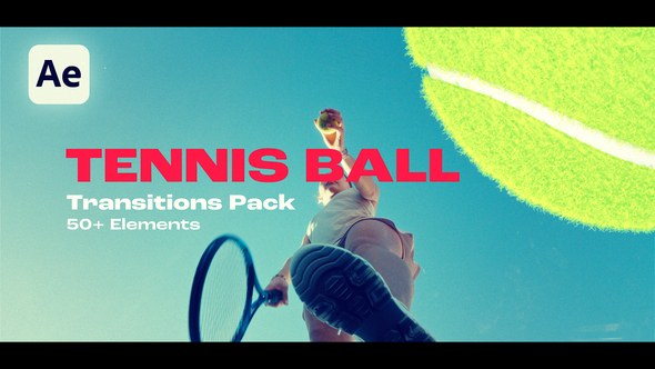 Videohive Tennis Transitions Elements template preview