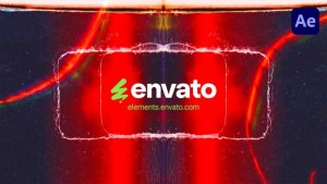 Videohive Grunge Flicker Logo Logo Stings template preview