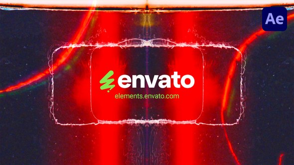 Videohive Grunge Flicker Logo Logo Stings template preview