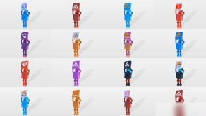 Videohive Funny Cartoon Robot Logo Reveal Bundle Logo Stings template preview