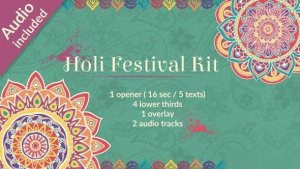 Videohive Holi Festival of Colors Kit Openers template preview