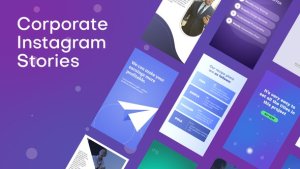 Videohive Corporate Instagram Stories 44030380 Video Displays template preview