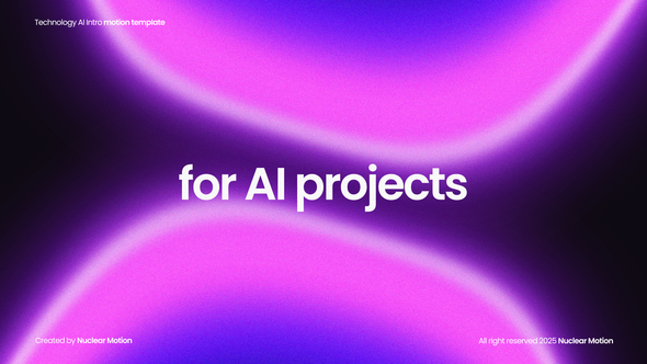 Videohive Technology AI Intro Openers template preview